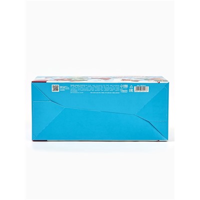 Коробка новогодняя подарочная складная «Снеговички», 23×10×10 см