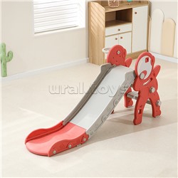 Горка детская "Астронавт" (цвет красный)