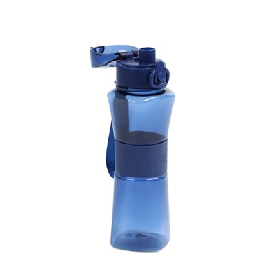 Бутылка для воды «Мастер К», 550 мл, 23.5×6.7 см, синяя