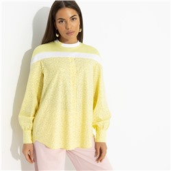 Свитшот комбинированный, Всплеск эмоций (yellow)