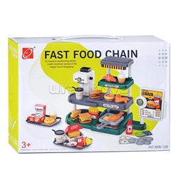 Игровой набор супермаркет "Мини кафе" (71 предмет) в коробке