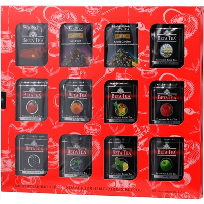 BETA TEA. Collection Elegant карт.упаковка, 60 пак.
