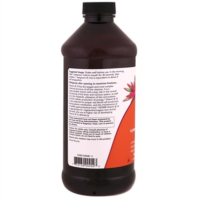 Now Foods, Ultra B-12, 16 жидких унций (473 мл)
