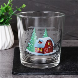 Кружка 250 мл "Зимние узоры" / Д55029/133 /уп 12/ Новогодняя