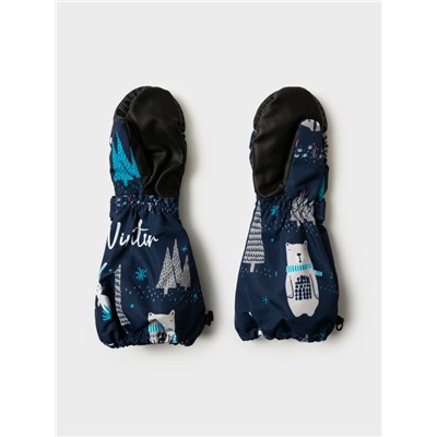 Варежки текстильные для мальчиков