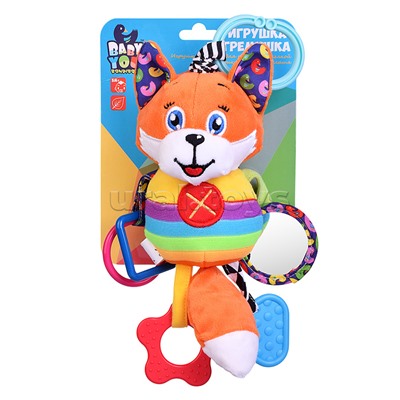 Игрушка погремушка "Лисёнок"
