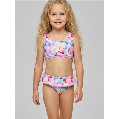 Купальный костюм трикотажный для девочек