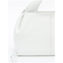 Сумка женская кожаная 1016C white Polina&Eiterou