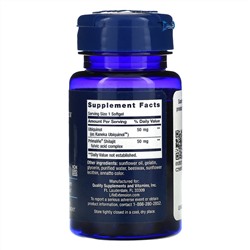 Life Extension, Super Ubiquinol CoQ10 с улучшенной поддержкой митохондрий, 50 мг, 100 гелевых капсул