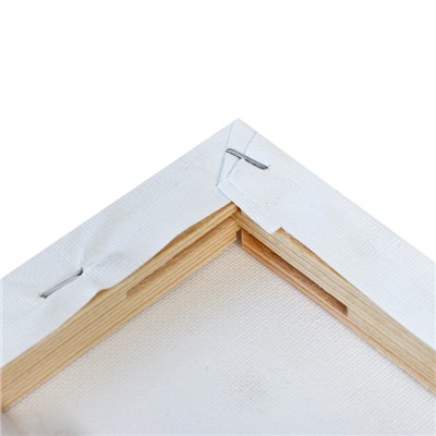 Набор холстов на подрамнике, 4 штуки, хлопок 100%, размер (25×25, 30×40, 40×50, 50×60 см), акриловый грунт, мелкозернистый, 280 г/м²