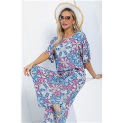 Костюм Летняя прогулка (голубой) К12967-8М