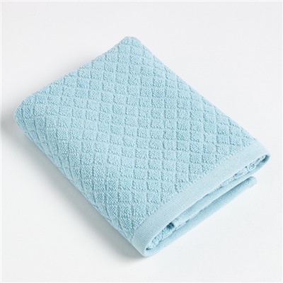 Полотенце махровое Love Life «Минимализм» 30×50 см, аквамарин, 100% хл, 500 г/м²