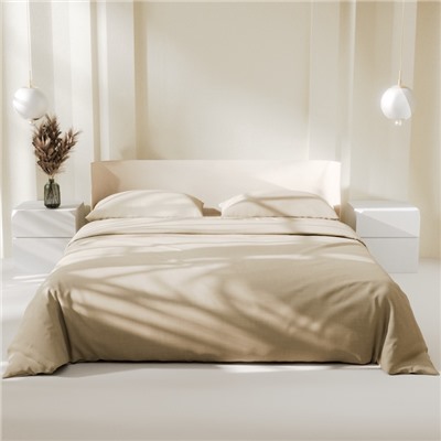 Постельное бельё 1.5-спальное «Этель» Vanilla sky, поплин