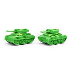 Автовоз "Военный" с техникой, под колпаком