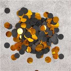 Конфетти «Золото», 20 г, d=1.1 см