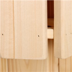 Абажур для бани и сауны «Лист», деревянный, настенный, «Добропаровъ»