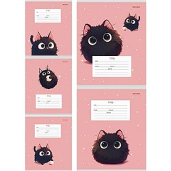 Тетрадь  12л клетка "ПУШИСТИК" 12-4666 Проф-Пресс