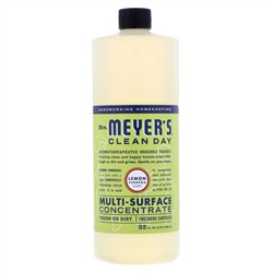 Mrs. Meyers Clean Day, Multi-Surface Concentrated Cleaner, Lemon Verbena,  32 fl oz (946 ml)