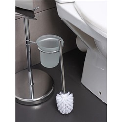 УЦЕНКА Стойка с тремя аксессуарами для туалета, 80 см, хром