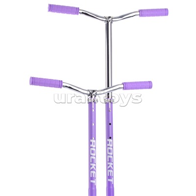 Самокат 2-х колесный ROCKET,колеса PU/ 200 мм,ABEC 7, сиреневый
