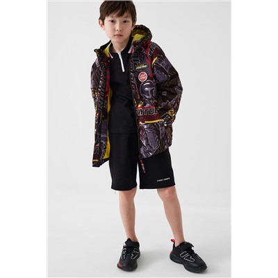 Куртка текстильная с полиуретановым покрытием для мальчиков (ветровка) PLAYTODAY, 1240294