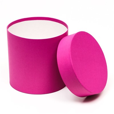 Набор шляпных подарочных коробок 5 в 1« Феерия», розовый, 23×23 - 14×14 см