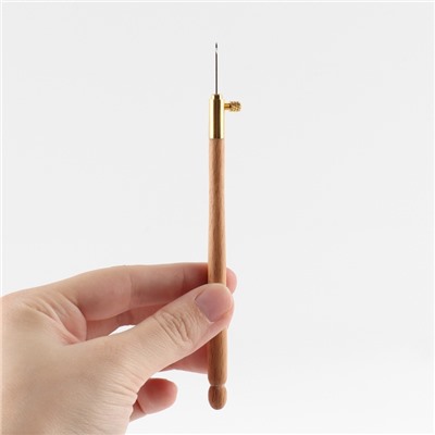 Крючок люневильский, со сменными иглами №0.7/0.9/1.2 мм, МИКС