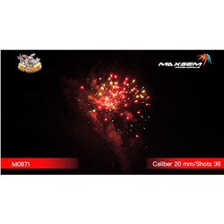 Фейерверк M0871 Лунное затмение / THE MOON ECLIPSE (0,8" х 36)