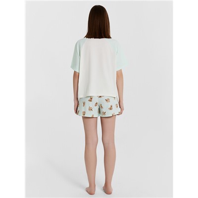 КОМПЛЕКТ ЖЕНСКИЙ (ФУТБОЛКА, ШОРТЫ) 592535