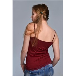 Майка женская АЛИСА (Бордо)