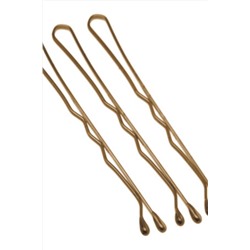 Dewal Невидимки для волос волна SLN50V-3/24, 50 мм, коричневый, 24 шт. KRISTALLER, 1106435