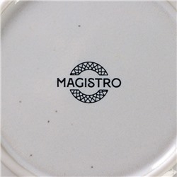 Десертная тарелка Magistro Urban, d=18.2 см, фарфор, белая
