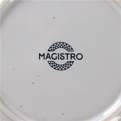 Десертная тарелка Magistro Urban, d=18.2 см, фарфор, белая