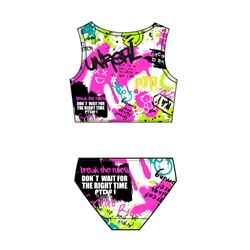 Купальный костюм трикотажный для девочек