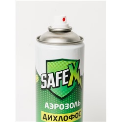 Аэрозоль дихлофос от комаров, клопов, тараканов и других насекомых SAFEX, 400 мл