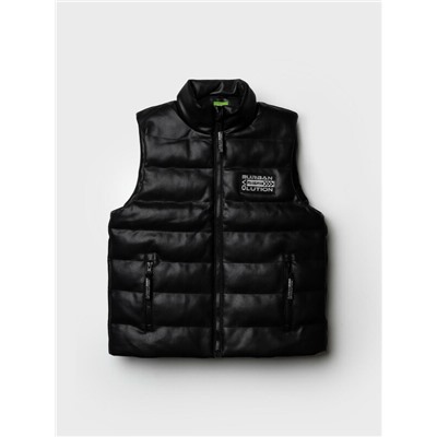 Жилет кожаный для мальчиков