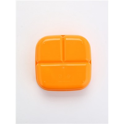 Ланч - бокс квадратный с секциями «Главное в жизни», 14.5×6 см