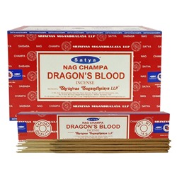 SATYA Ароматические палочки Dragon Blood 15г.*12уп