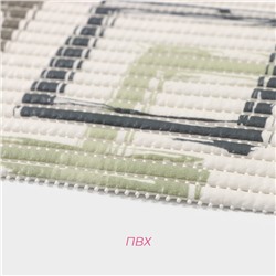 Коврик для дома Доляна «Эбби», 40×65 см, бежевый