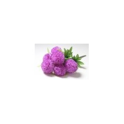 Искусственные цветы, Ветка в букете гвоздика 6 голов (1010237)