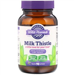 Oregon's Wild Harvest, Milk Thistle, 90 Gelatin Capsules