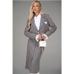 Юбка Сиара (полоска/серый)