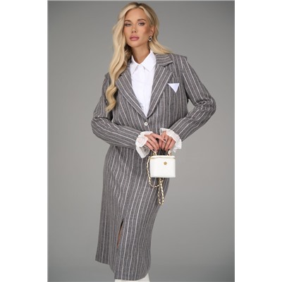 Юбка Сиара (полоска/серый)