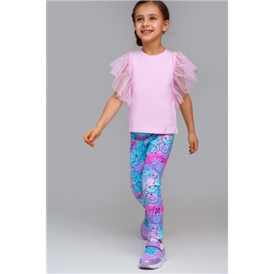 Фуфайка трикотажная для девочек (футболка) PLAYTODAY, 1122506