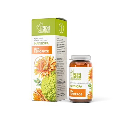 Крем-мазь маклюра При геморрое 30 мл.