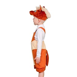 Карнавальный костюм «Коник»: полукомбинезон, шапочка, 3-6 лет, рост 98-116 см