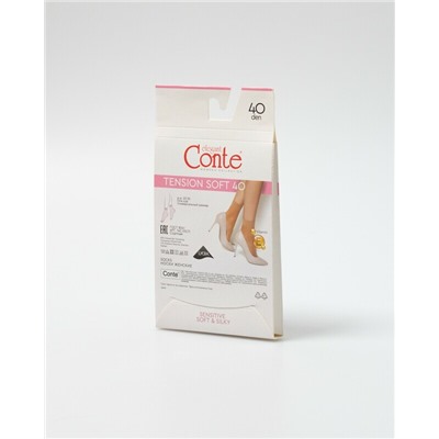 Полиамидные CONTE TENSION SOFT 40  Носки женские