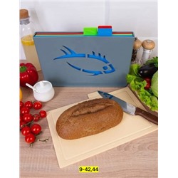 Набор разделочные доски на подставке 4 шт #22910969