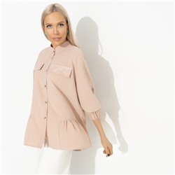 Рубашка с кружевом, Модная магия (розовый)