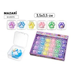 Игрушка-антистресс ЛАПКИ 3,5х3,5 см ассорти M-20370 Mazari